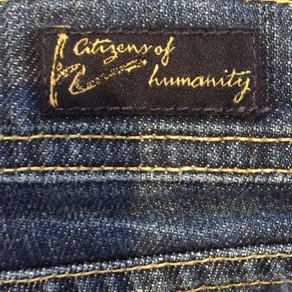 Citizens of Humanity Low Waist Flare Leg Jeans - Picture 8 of 8